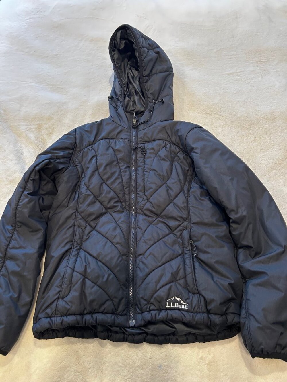 Land's End  Black Winter Coat